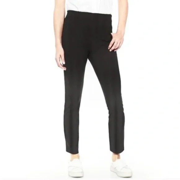 Athleta Black Sienna Cropped Skinny Pants Women's Size 12 - Picture 1 of 9